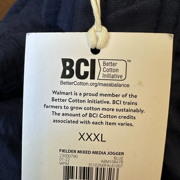 NWT BONOBOS Fielder Tech Fleece Jogger Pants in Navy - Picture 10 of 13